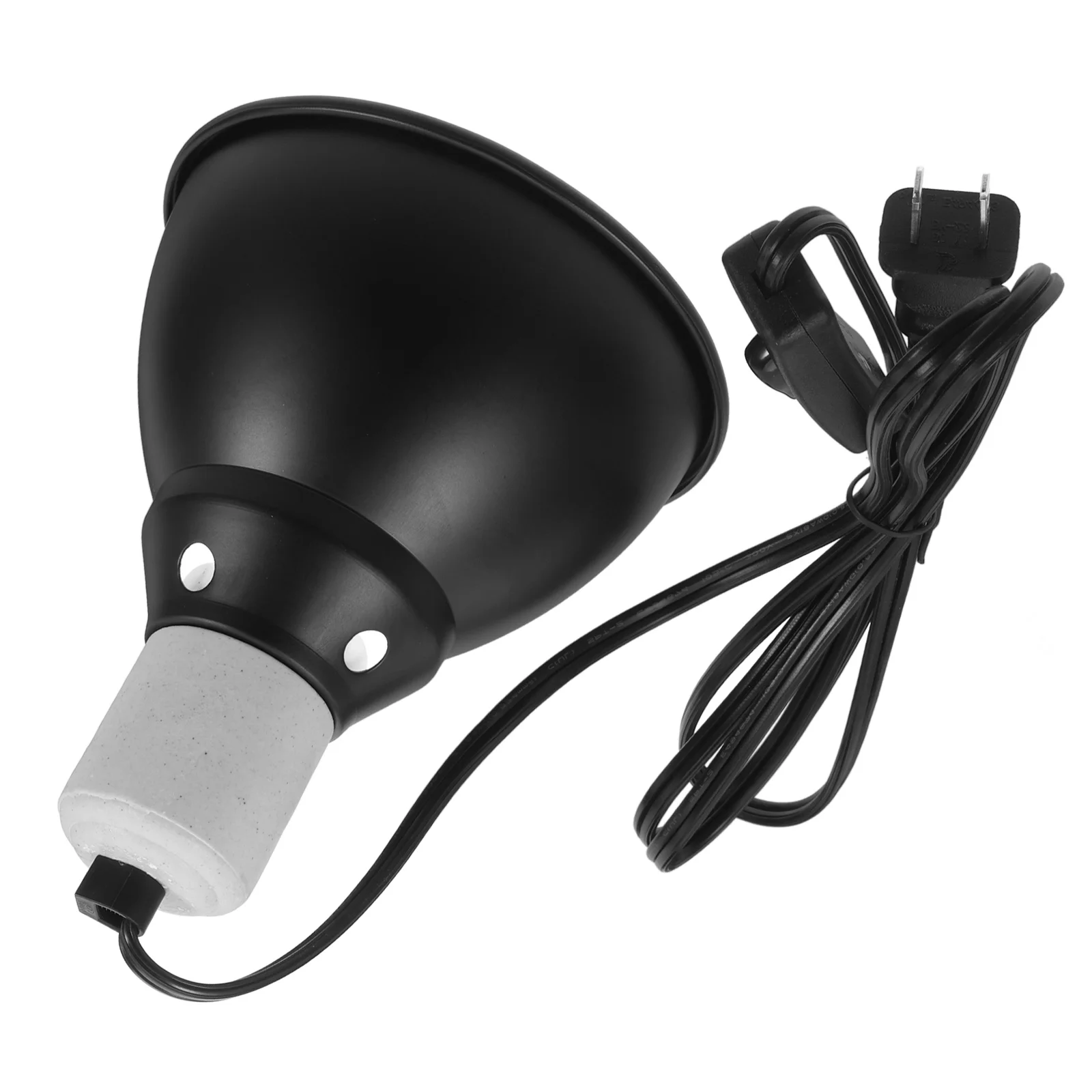 تركيبات مصابيح التدفئة تشمس مصباح على شكل قبة للتنين الملتحي السلاحف السحلية الزواحف غطاء المصباح الحراري لمبات الزواحف مرابي #4