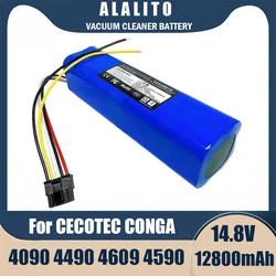 14.8V 12800mAh 100% New CECOTEC CONGA 4090 4490 4690 4590 Mopping Robot Battery Pack Netease Intelligent Manufacturing NIT Model