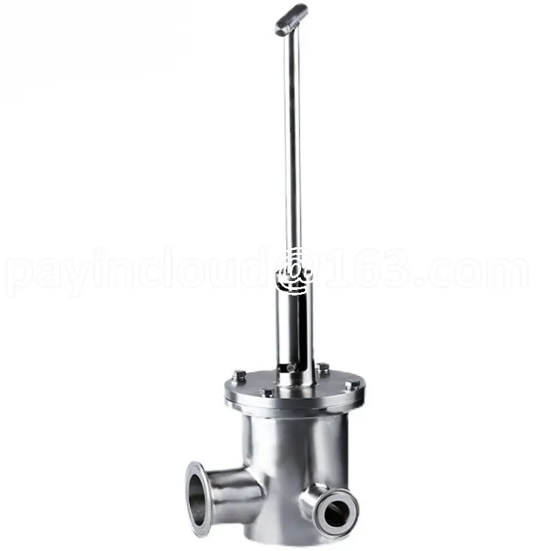 316 Stainless Steel Sanitary Grade Quick Install Pressure Reducing Valve Air Valve Clamp Type Steam Pressure Relief Valve