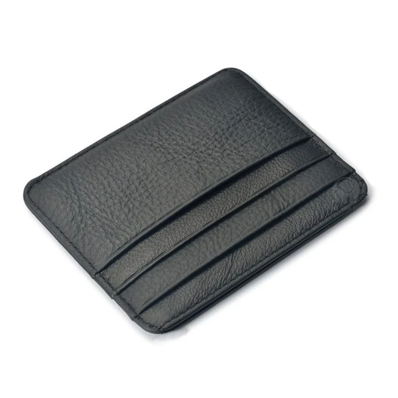 

G5AE Leather Coin Purse Card Holder Wallet RFID Blocking Wallet Birthday Gift