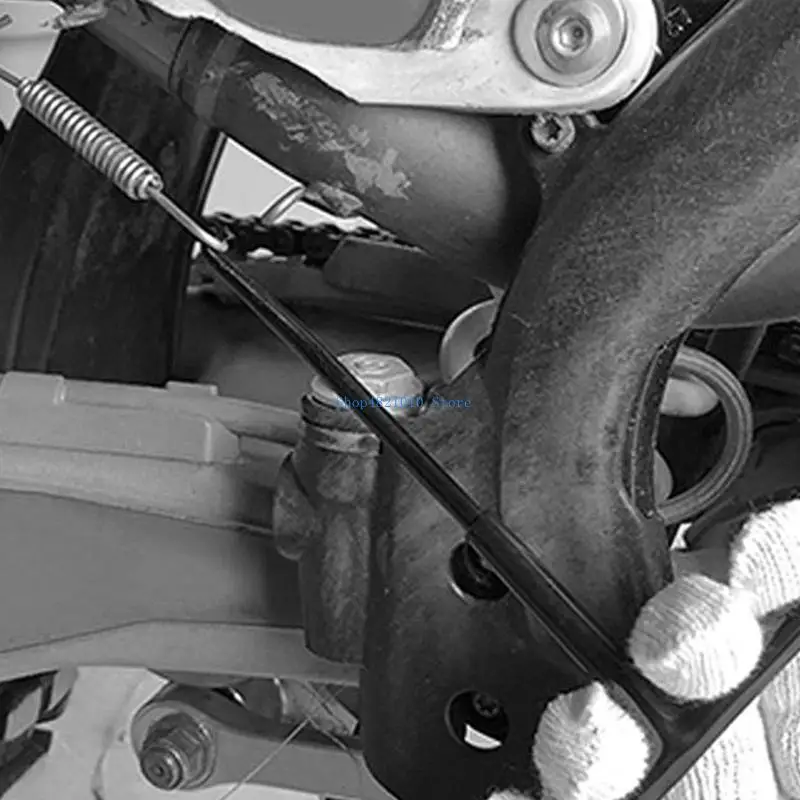 T3lf suporte escape aço inoxidável para motocicleta, ferramenta extrator gancho motocross, dirt bike, para