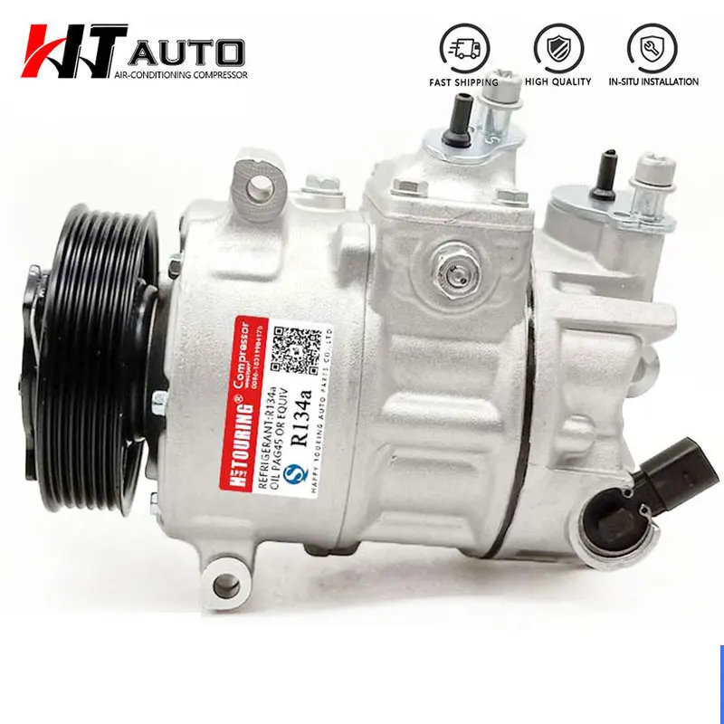 AC Compressor For Volkswagen Passat CC 2.0L  EOS  1K0820808D 1K0820803G 1K0820859F 1K0820803N 1K0820803Q 1K0820803