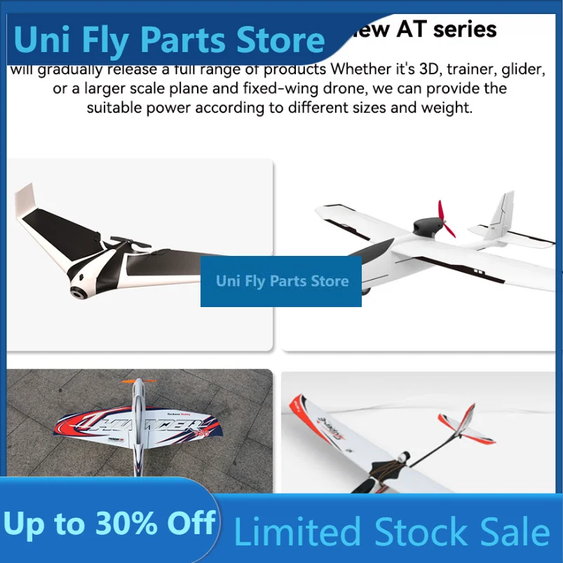 UniFlyLigpower AT8030 85CC Electric Brushless 6800W 7500W 10S 14S Airplane Fixed Wing Drone Motor