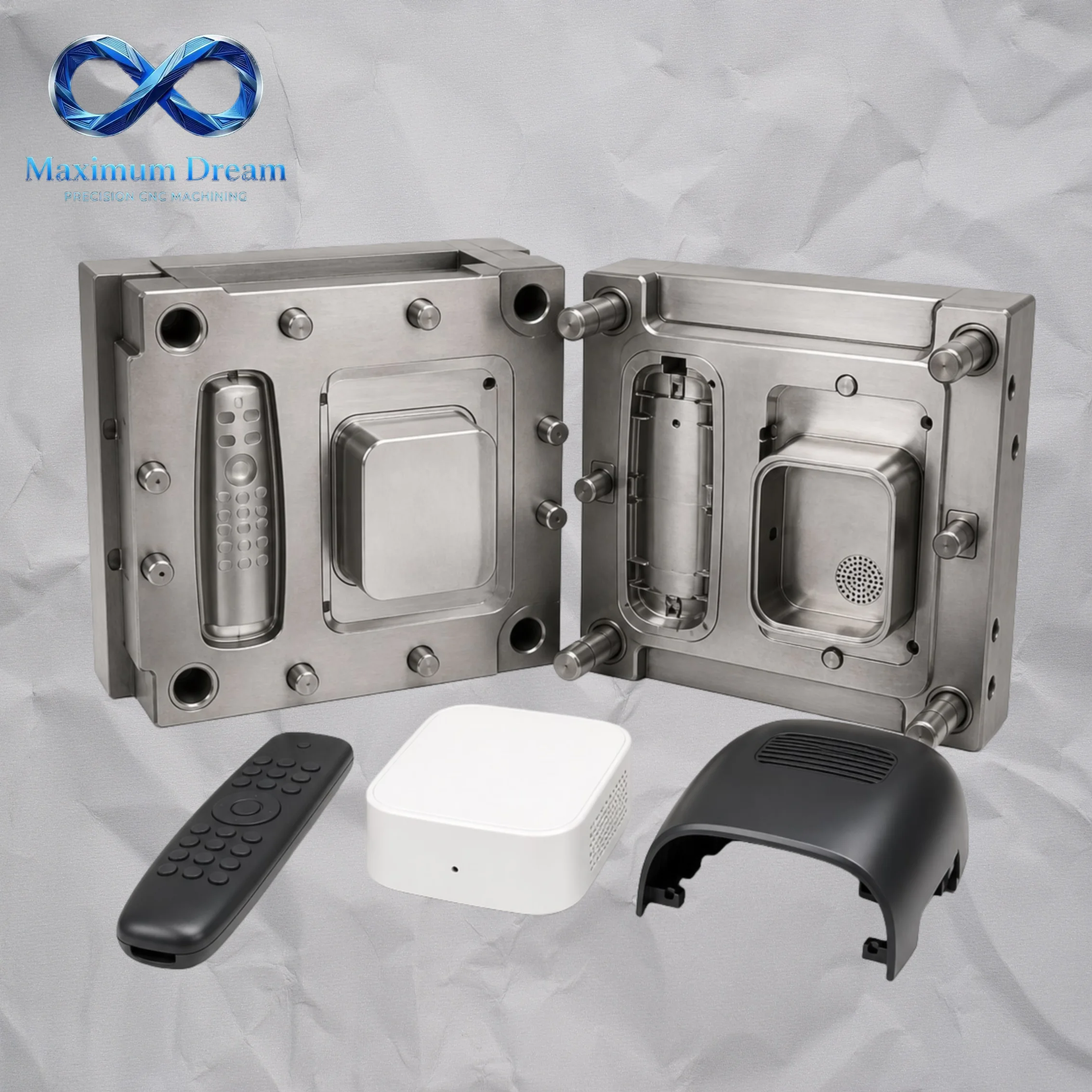Custom Plastic Parts Injection Molding Service Low to High Volume ABS PC PP PE POM Molded Components for Automotive Electronics