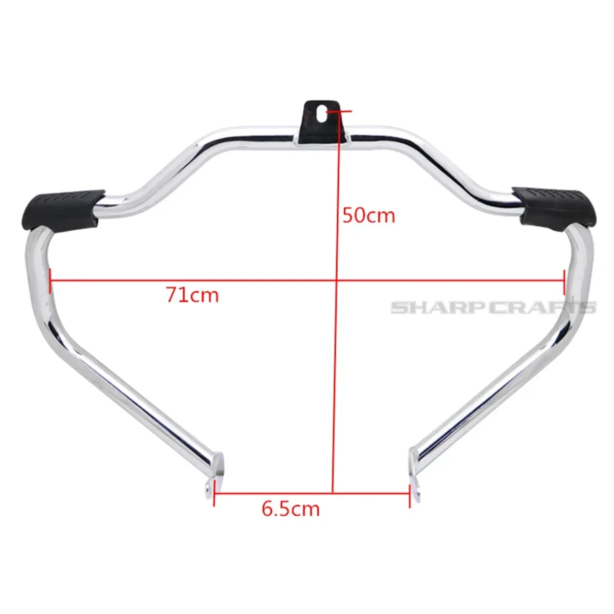 Motorcycle High Way Rail Crash Bar Bumper Engine Guard For Harley Davidson Softail FLSTC Heritage Deluxe Fat Boy Slim 2000-2017