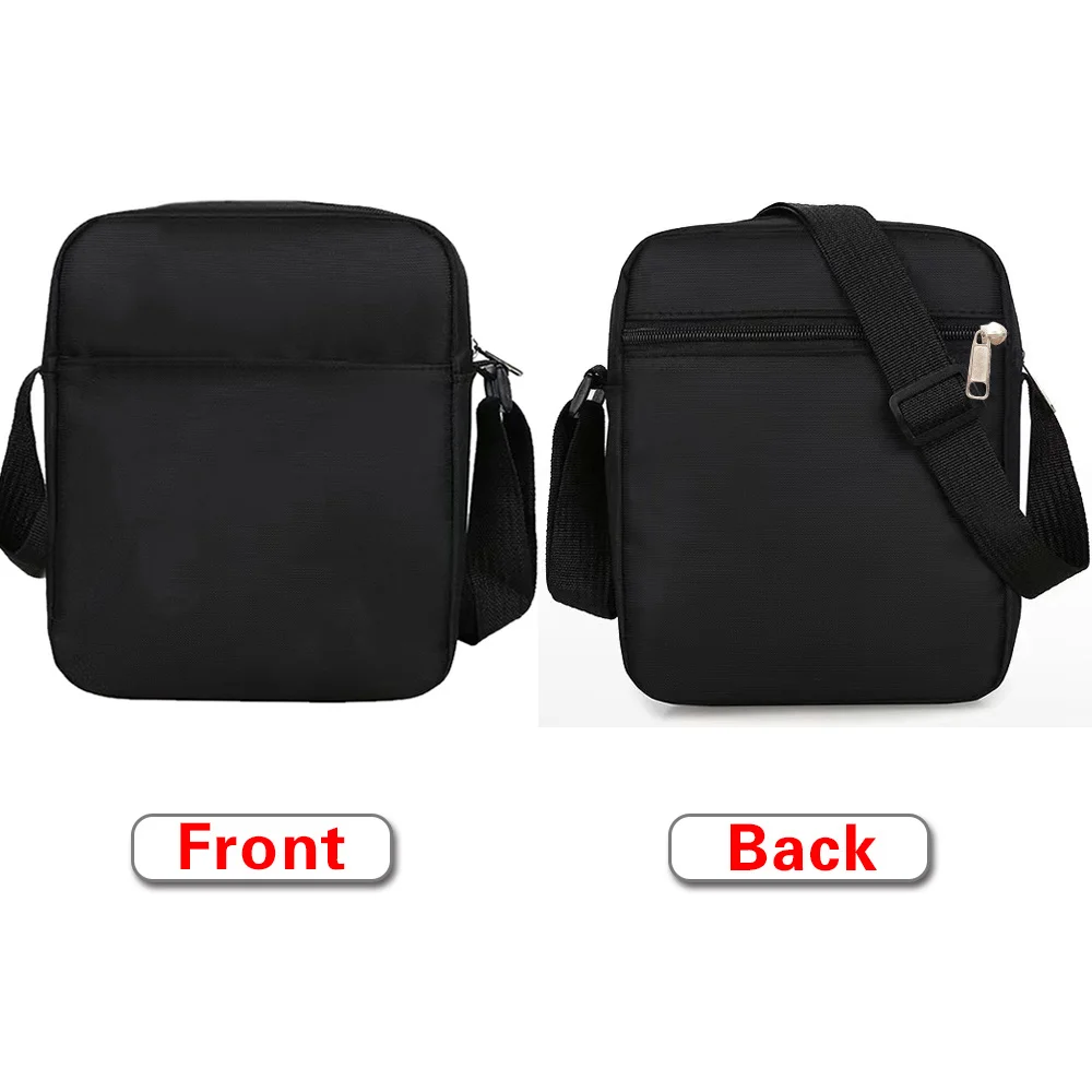 Personalized Customization Name Men's and Women's Crossbody Bag Shoulder Bag Outdoor Travel Waterproof Storage Bag Handbag