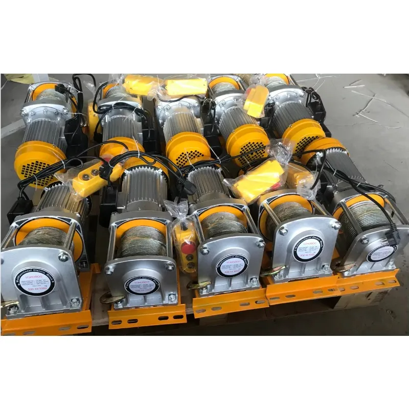 رافعة ونش كهربائية عالية السرعة 6 متر 1500 كجم رافعة حبل سلك كهربائي