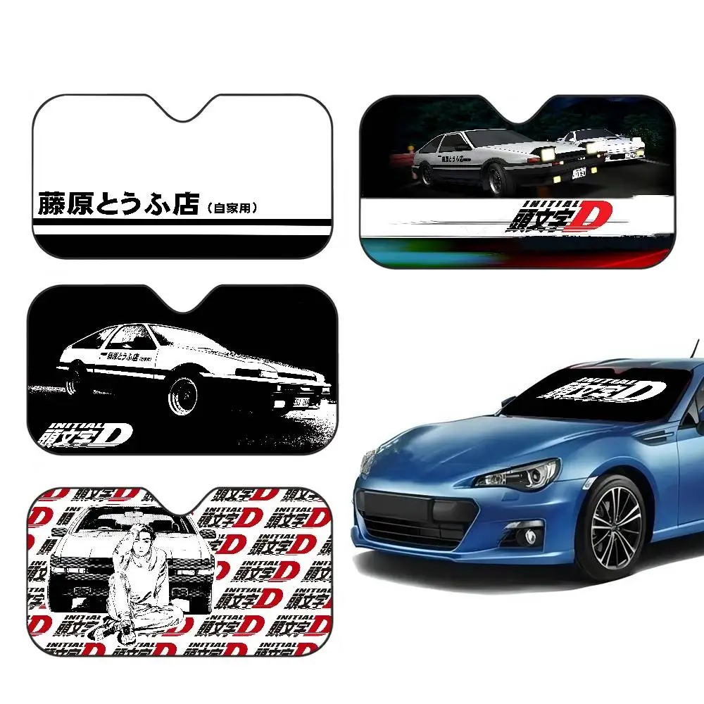 بارد I-الأولي D الزجاج الأمامي ظلة أنيمي لطيف سيارة الزجاج الأمامي 70x130 سنتيمتر الشمس قناع عاكس الحرارة #1