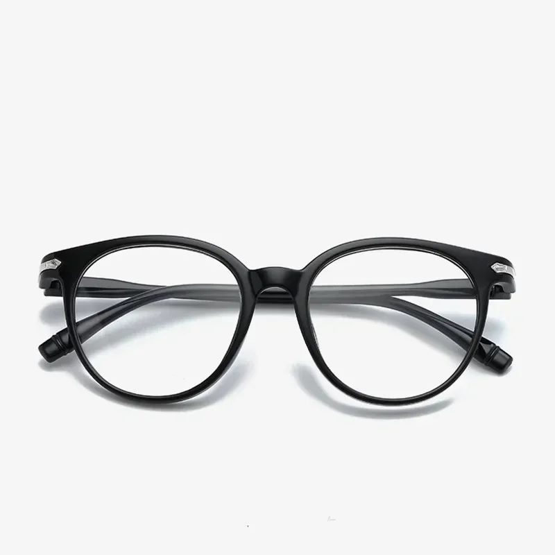 Fashion Blue Light Computer Glasses Frame Women Clear Anti Blue Light Round Eyewear Blocking Glasses Optical Spectacle Eyeglass