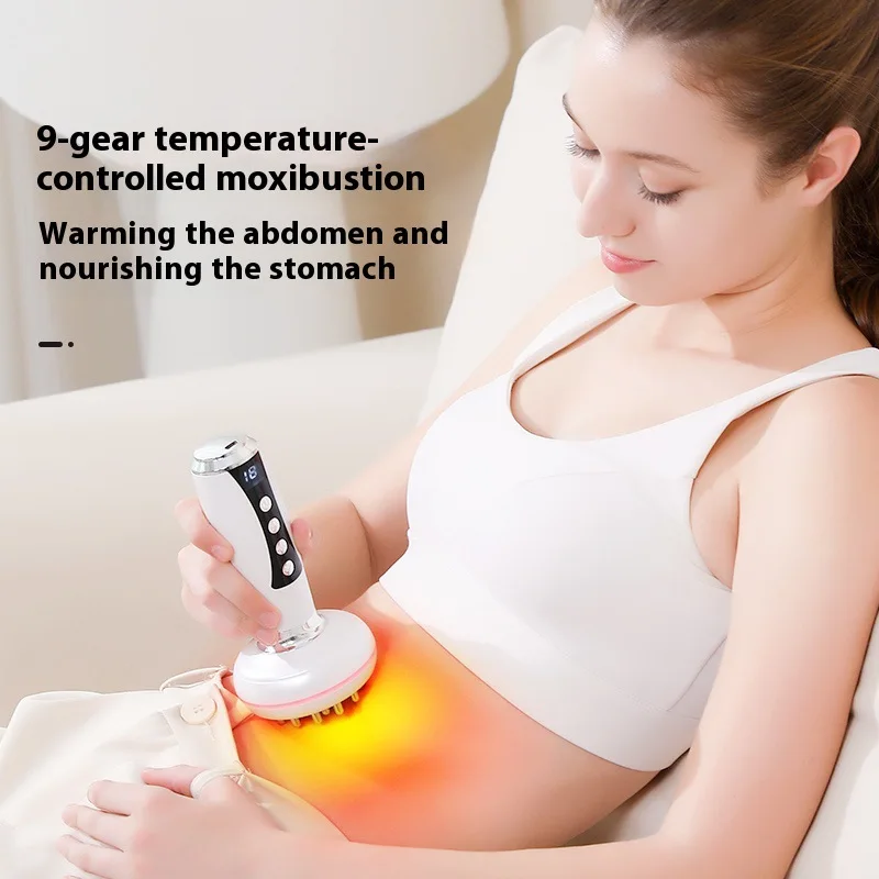 

Electric Meridian Brush Home Use Scraping Instrument Full Body Universal Physiotherapy Massager for Muscle and Meridian Dredging