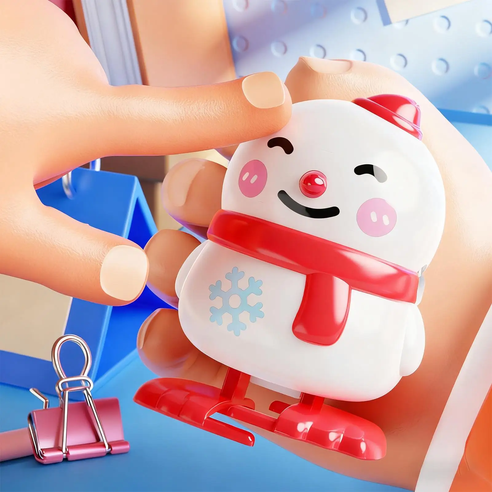 Clockwork Toy Fun Cute Walking Hopping Animal Toys For Kids Boys Girls Play Christmas Birthday Easter Party Favor Classroom