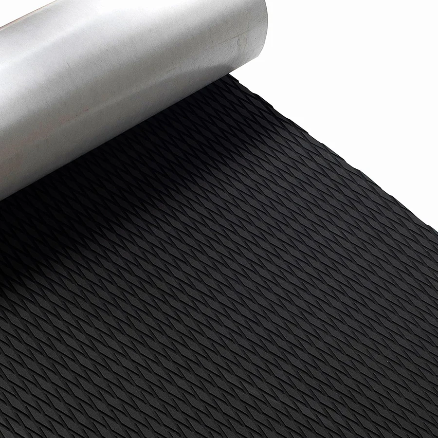 2400*900mm EVA Foam Boat Flooring Non-Slip Surfboard Traction Pad Grip Self-Adhesive Trimmable Decking Sheet Boats SUP Paddle