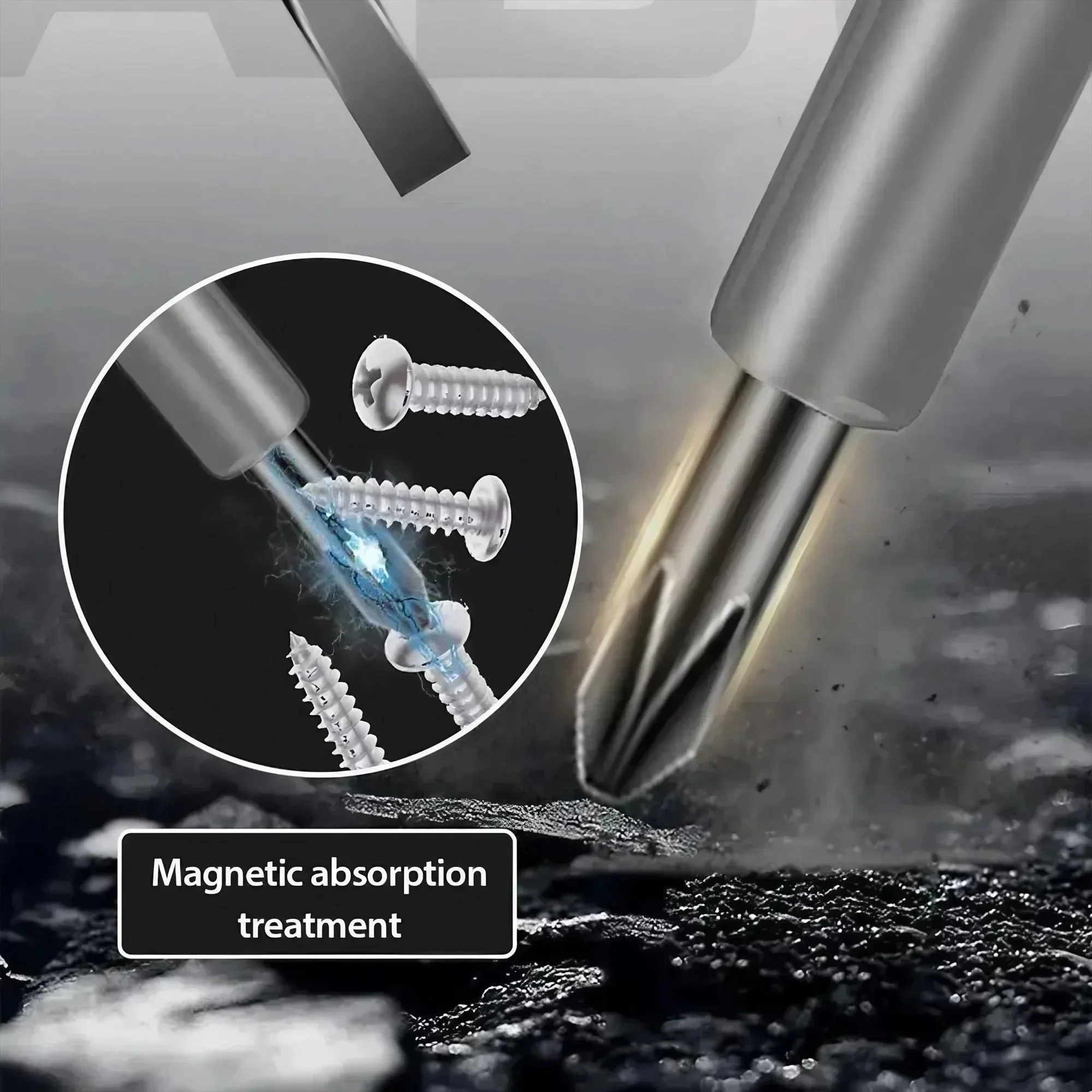 STONEGO  Electric Voltage Tester Pen Slotted Phillips Screwdriver Magnetic Pen Tip Insulated Electrician Test Pen