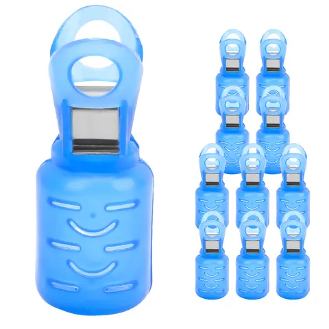 10-Pack EVA Squid Jig Hook Protector Case Anti-Tangle & Waterproof Fishing Tackle Organizer Box for Saltwater Fishing Gear