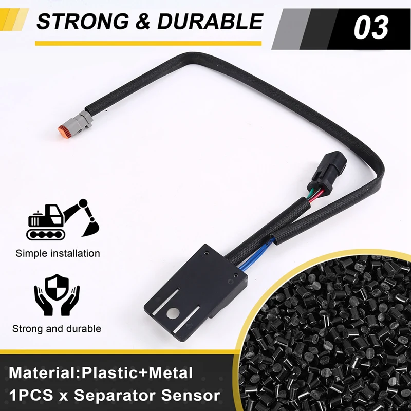 

A82M-Excavator Accessories Oil-Water Separator Sensor For Caterpillar E330C 178-2335 1782335
