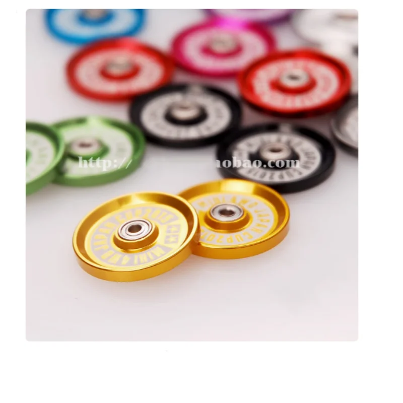 Homemade Tamiya 4WD accessories 19MM guide wheel belt printing commemorative model 15464