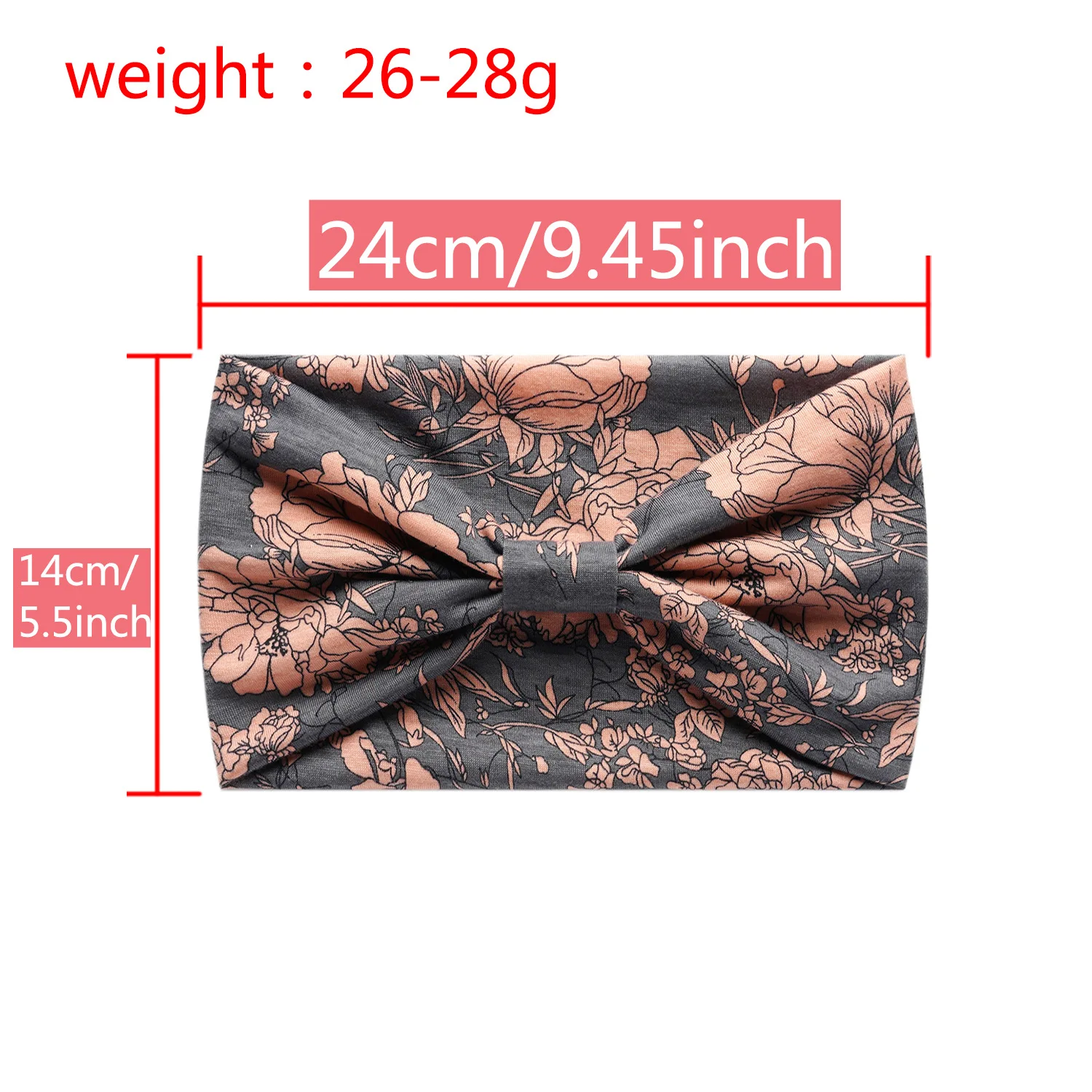 Fashion Solid Color Wide Edge Cotton Yoga Absorbs Sweat Women Girl Headband Headpiece Turban Bandage Hair Accessories Headwear