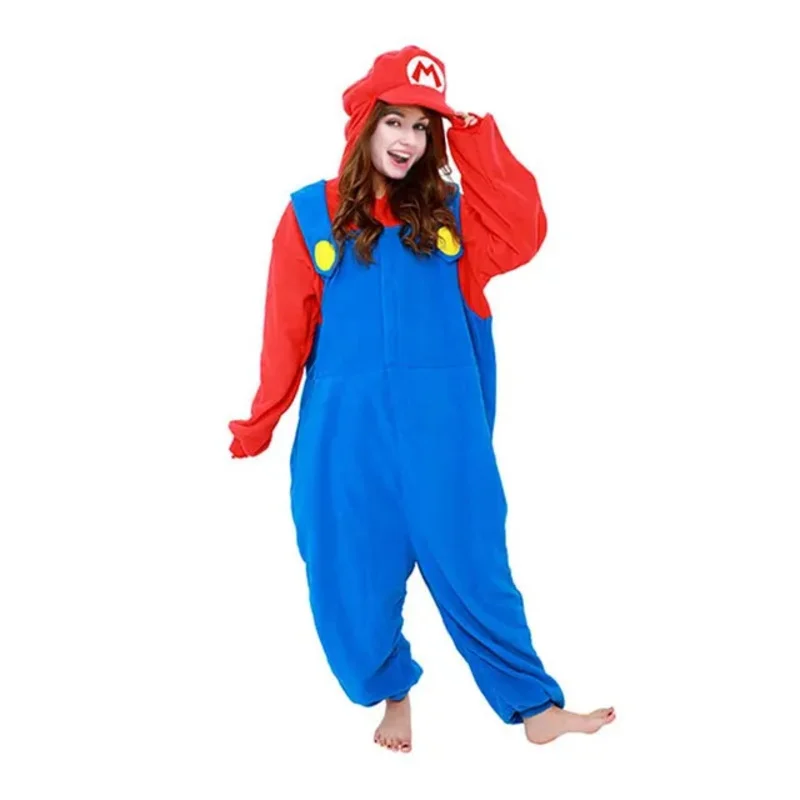 بيجامات نسائية 002 Bear House Kawaii Yosi Kigurumi أزياء أنيمي للبالغين أزياء تنكرية على شكل ضفدع ملابس منزلية جديدة 2025 I8I9