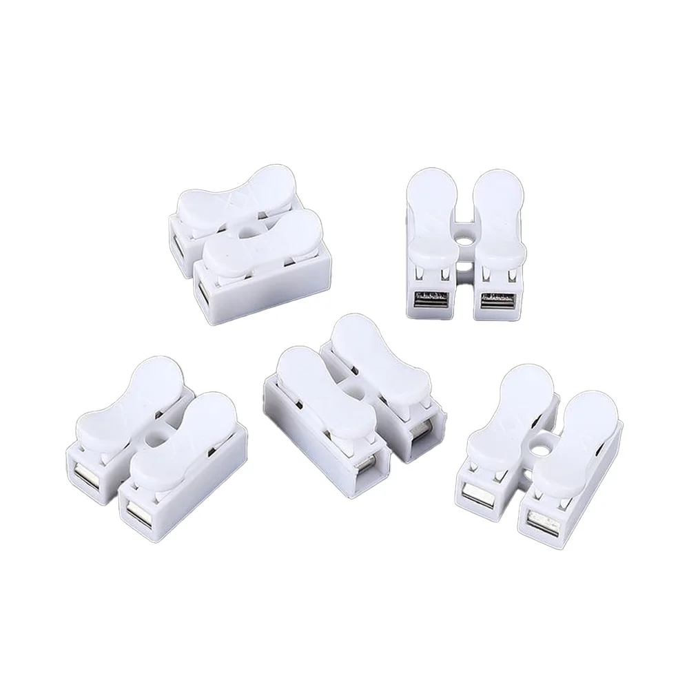 2P3P Cable Quick Connector, Screw Free, Welding Free Wiring Terminal, Spring Clip