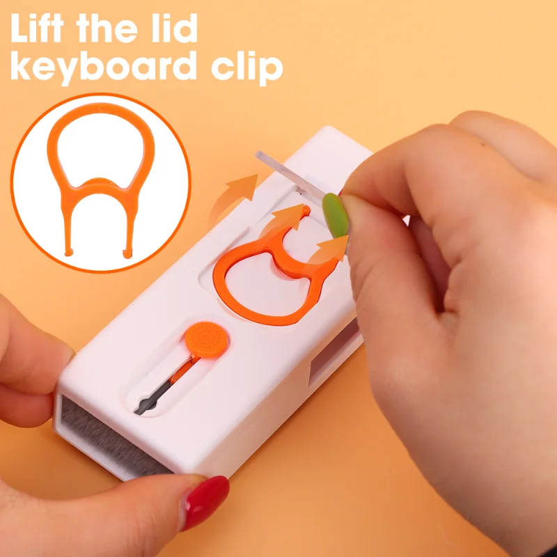 11-in-1 Cleaner Set Multifunctional Keyboard Cleaner Brush Kit Earphone Cleaning Pen Cleaner Set for Headset Phone Cleaning Tool