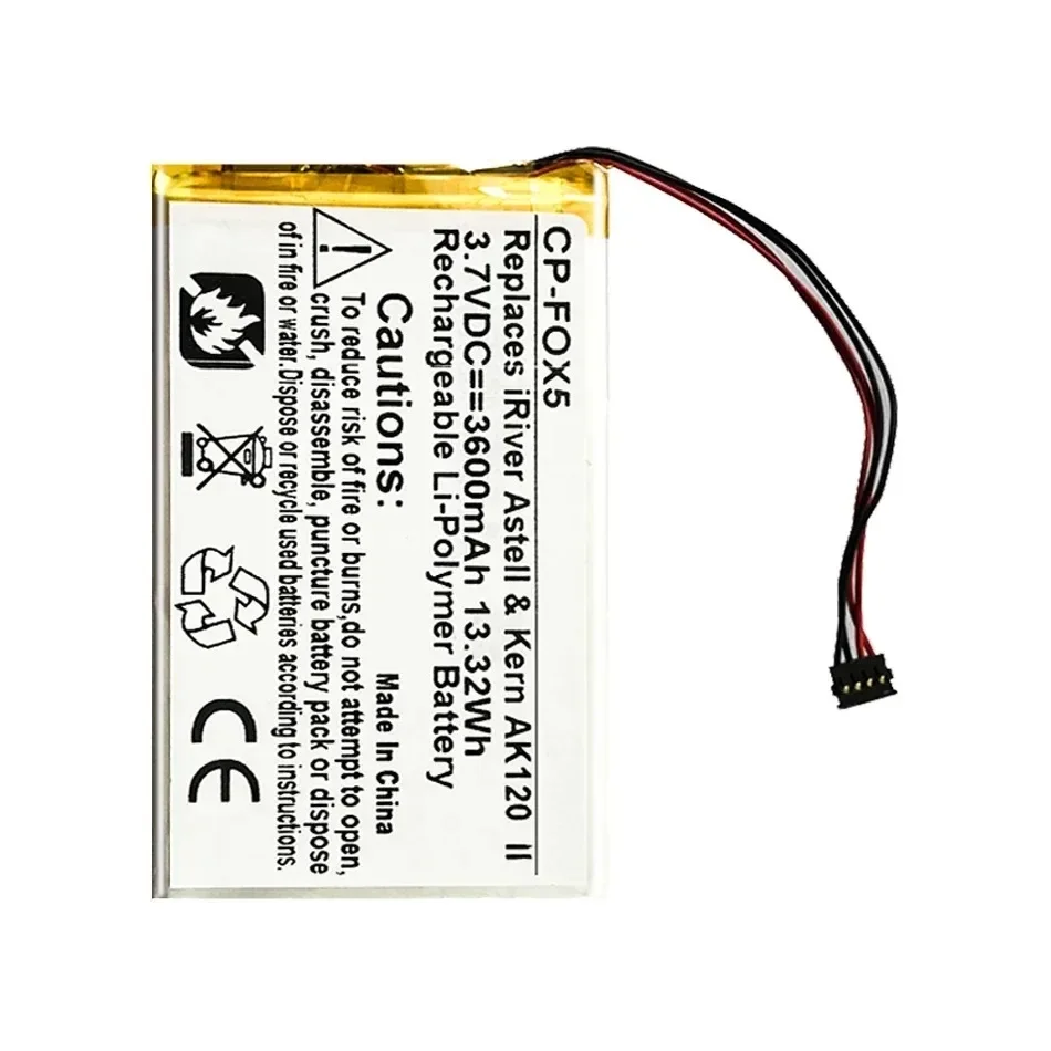 

X1 (For FIIO) Battery for FIIO X1 1st Speaker Music player