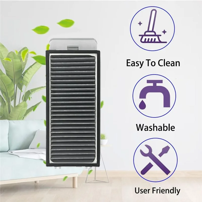 12PCS Hepa Filtes For Dreame X50 Ultra / S40 Enhanced Edition Vacuum Attachments Replacement Parts Washable Filter