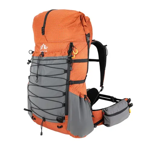 Night Cat Internal-frame Hiking Backpcack: 50L / 60L / 70L Roll Top Lightweight Travel Backpack with Rain Cover for Men Women Hiking Camping Backpacking