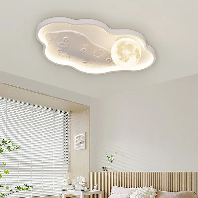 

Nordic Round LED Ceiling Lamp Minimalist Bright Balcony Bedroom Living Dinning Study Room Pendant Light Indoor Chandeliers Decor