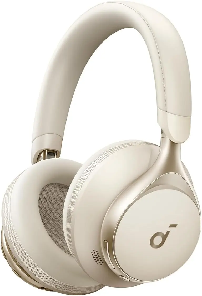Space One Active Noise Cancelling Headphones: 40H ANC Playtime, App Control, LDAC Hi-Res Audio, Bluetooth 5.3
