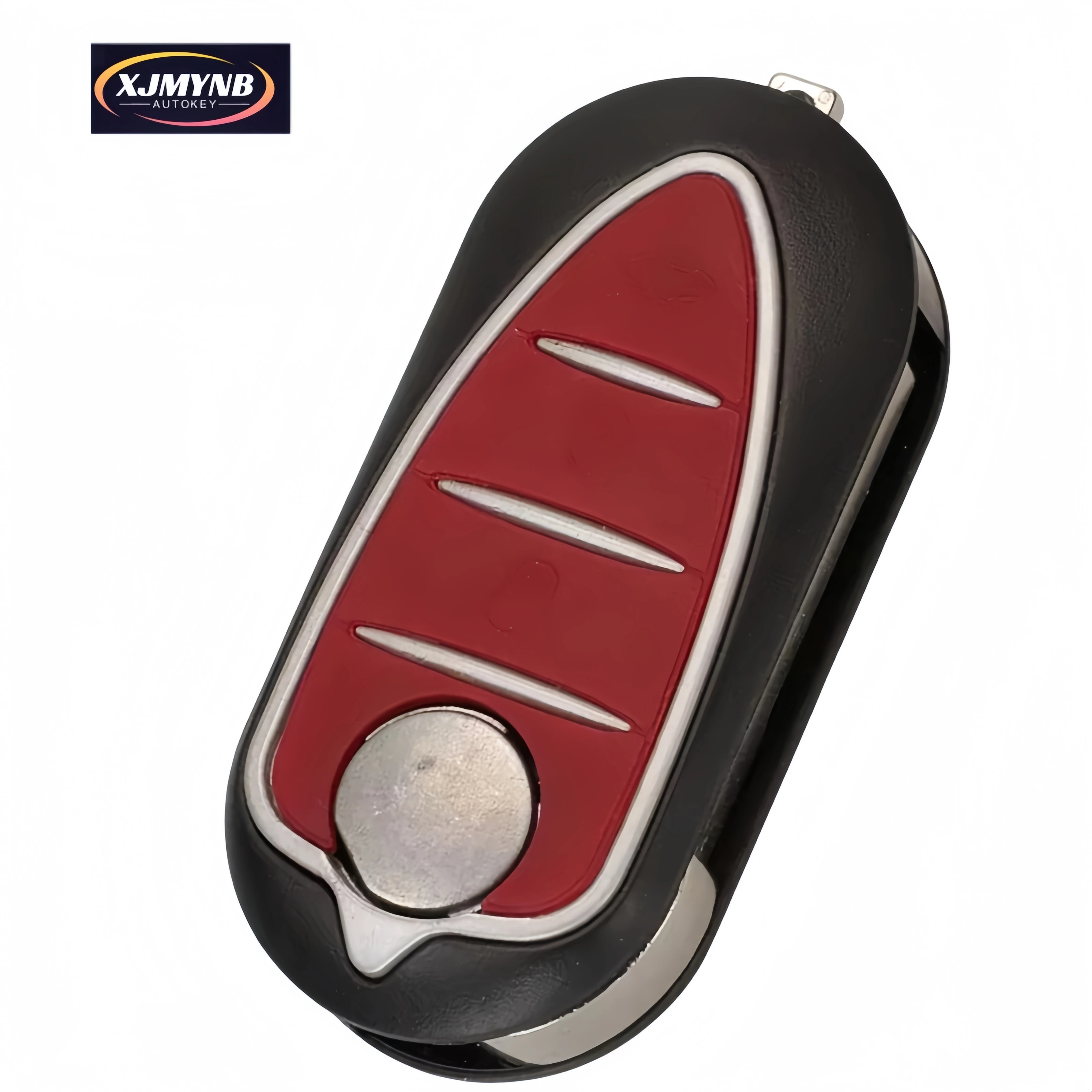 XJMYNB 3 Buttons Folding Remote Car Key For Alfa Giulietta Mito Romeo 2008-2016 ID46 PCF7946 Chip 433Mhz ASK Delphi/Marelli BSI