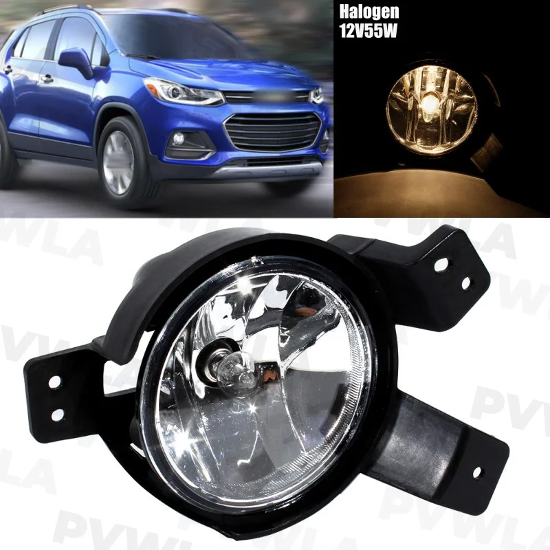 

1 шт., противотуманная лампа с галогенными лампами для Chevrolet Trax 2017, 2018, 2019, 2020, 2021, 2022, 42549356, автомобильные аксессуары