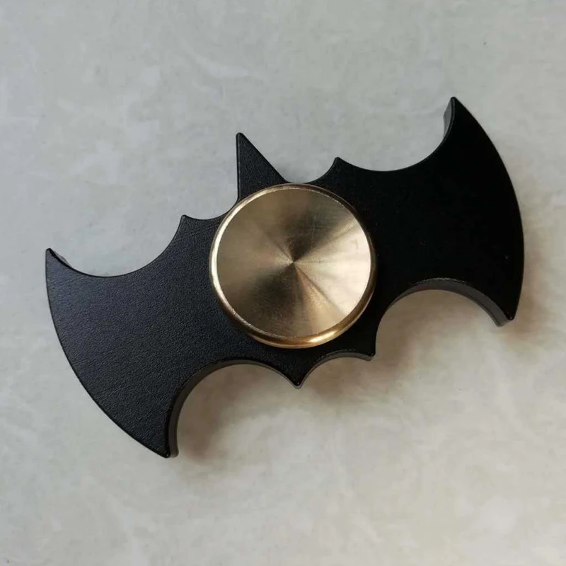 Toupie à main en forme de chauve-souris pour adultes, gadgets EDC, jouets Fidget, décompression gyroscopique du bout des doigts souligné, anlande, TDAH, Charleroi, gadgets cool