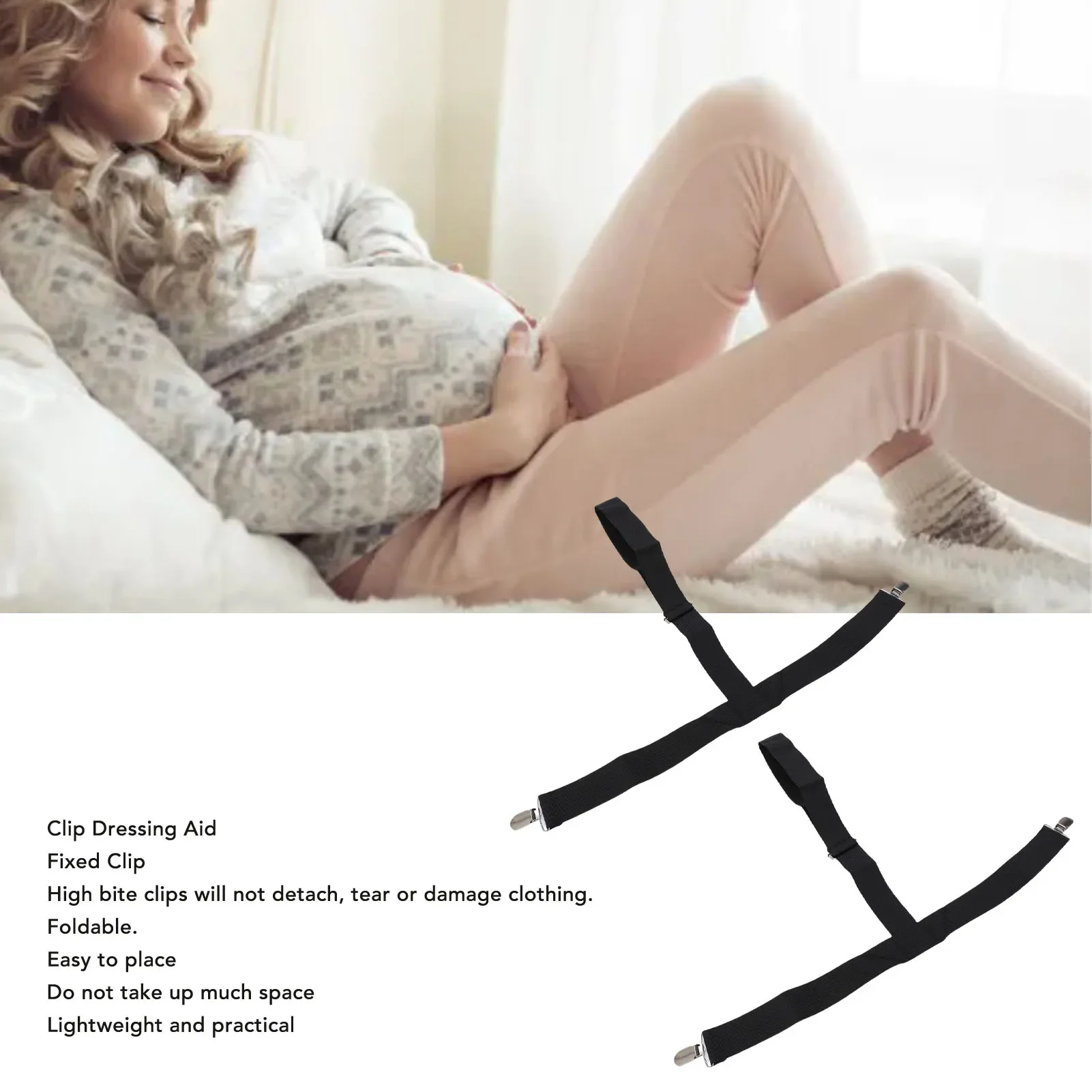 Clip Dressing Aid Clip and Pull Dressing Aid Pants Assistant Device for Daily Use 2pcs Pants Assistant Device Pants Helper