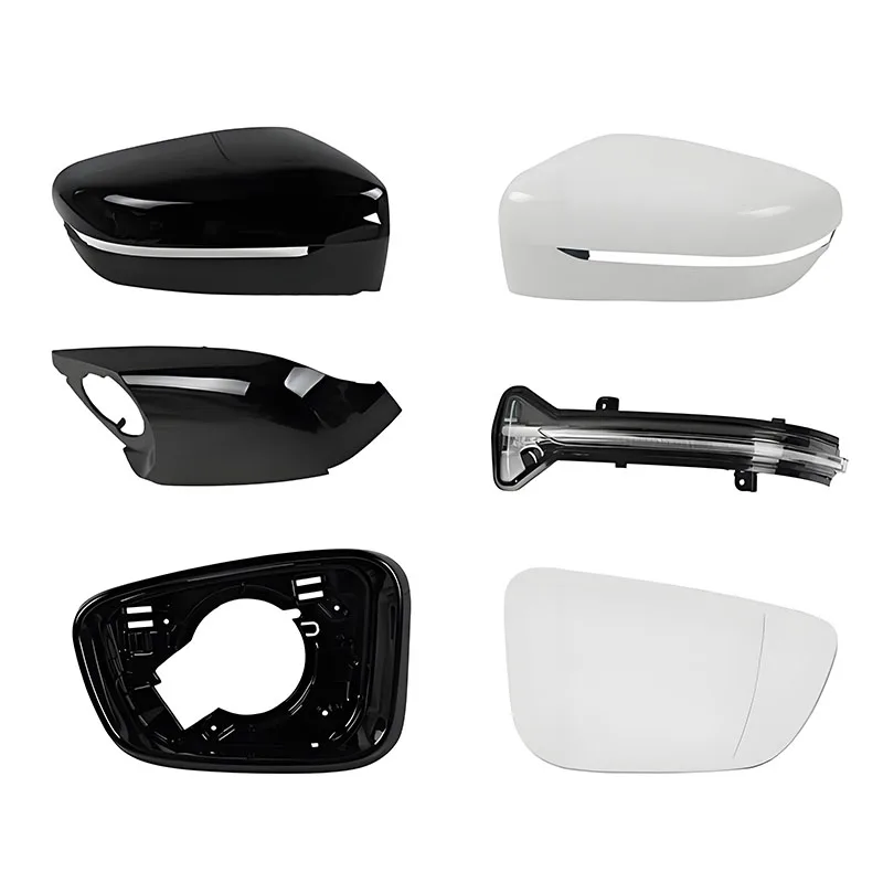 Rearview mirror accessories are suitable for BMW 5 Series G30 G31 G38 shells lower frames of mirror and accessories.