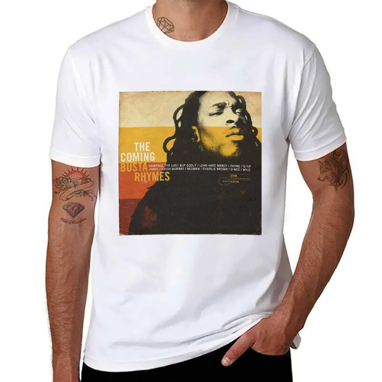 

The Coming - Busta Rhymes T-Shirt t shirts for man cotton soft t shirt custom print man t shirts for men casual T-shirt