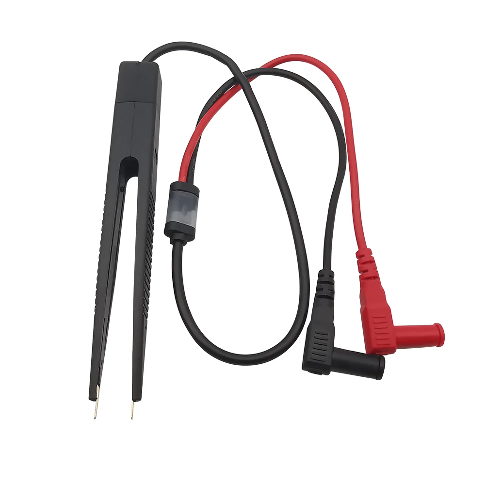 1 sztuk SMD Chip komponent multimetr hak testowy klipy pincety ołowiu LCR narzędzie do testowania miernik testowy Pen sonda 4mm wtyczka bananowa