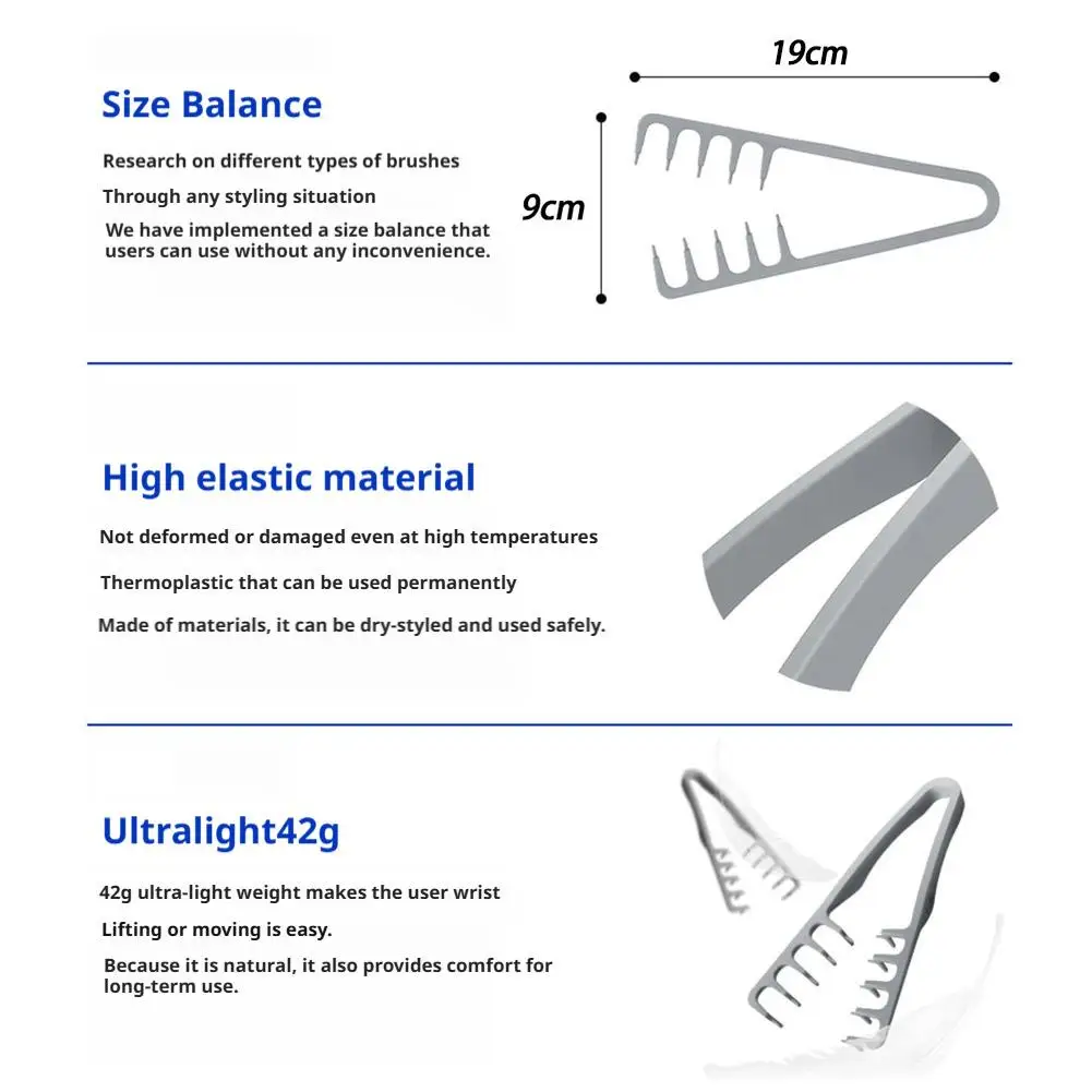 رقيق الملمس تصفيف مشط تكثيف واسعة الأسنان فرشاة الشعر أدوات الشباك جذور رقيق الشعر التماس غطاء الانفجارات تصفيف الشعر مشط