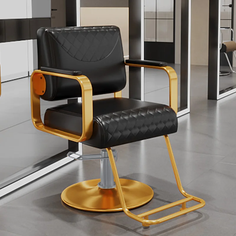 เก้าอี้ตัดผมสุดหรู ดีไซน์เฉพาะตัว สำหรับมืออาชีพ สไตล์มินิมอล ทันสมัย นั่งสบาย เฟอร์นิเจอร์ร้านเสริมสวย