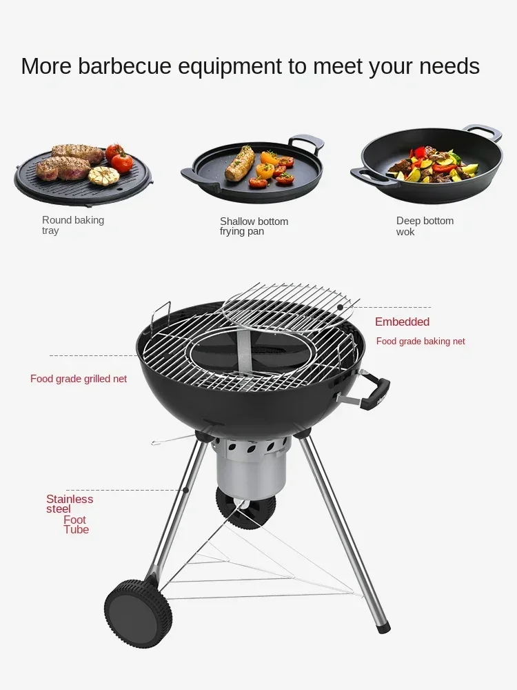 

Hot sales Outdoor circular apple stew oven, charcoal outdoor charcoal grill