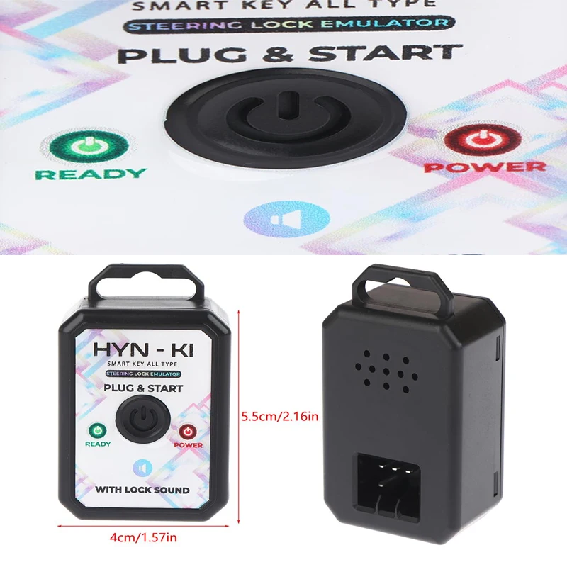K3 K5 Sportage Emulator For Elantra Tucson Sonata Steering Lock Emulator For Smart Key Type Connector No Programming Required