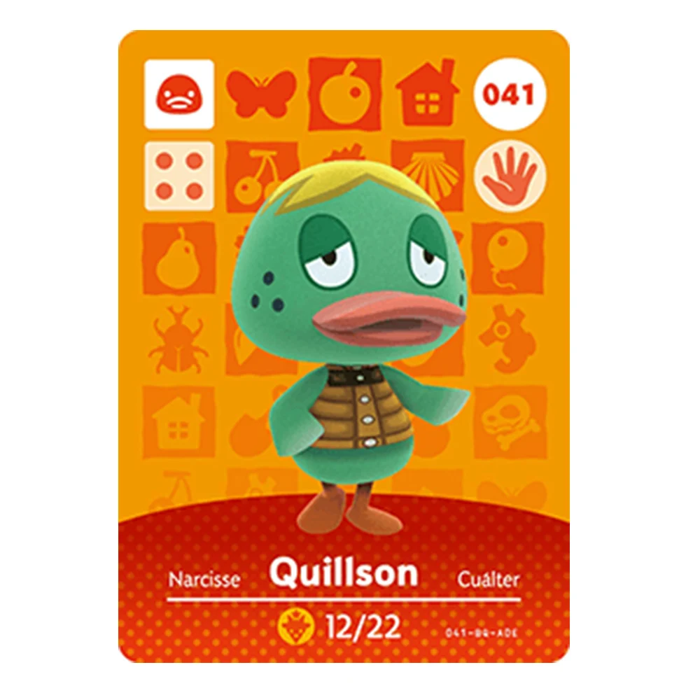 Nuova carta a foglia incrociata NS Switch Nuova scheda NFC Animal Crossing 3DS 031-054