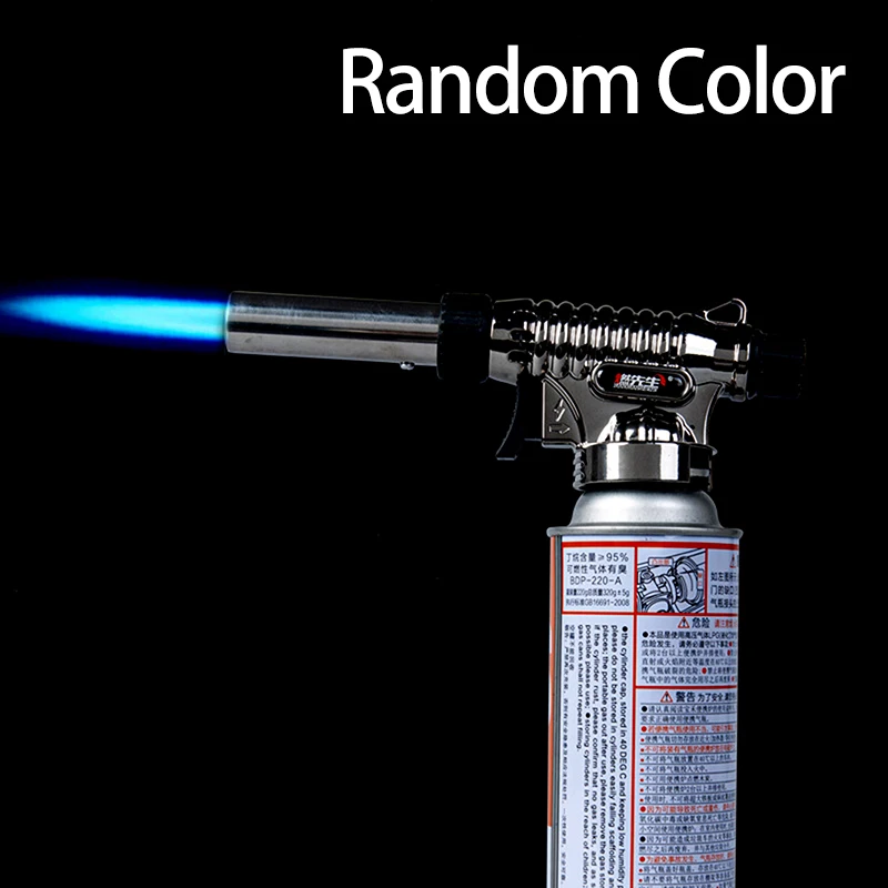 

Butane Gas Tank Welding Gun Portable Outdoor Barbecue Household Cooking Flamethrower Spray Gun Torch Igniter