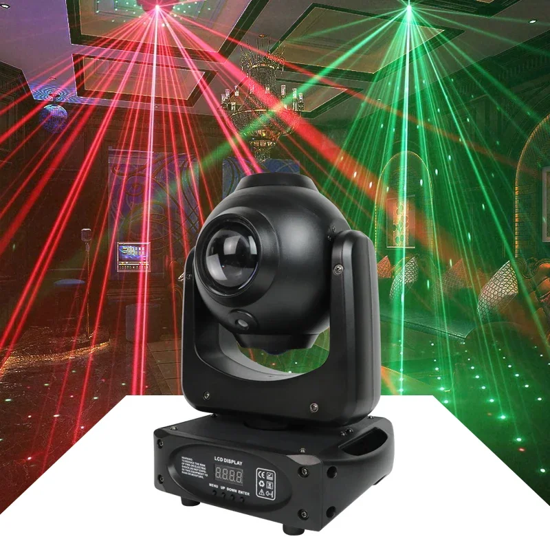 

150W 3 In 1 Mixed Effect Moving Head Lights Rotating DJ Stage Lighting DMX Sound Modes For Wedding Parties Live Band Show Bar