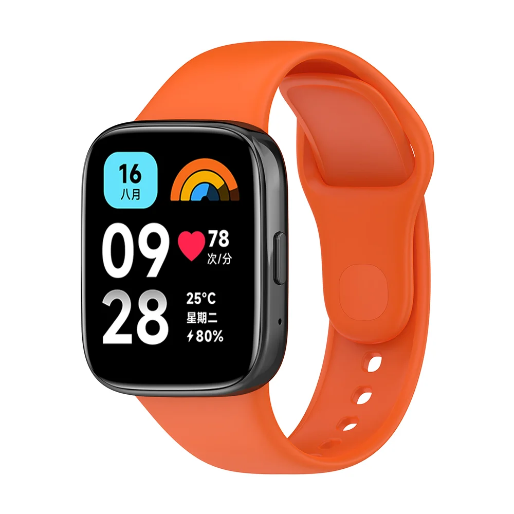 ل شاومي Redmi ساعة 3 نشط الرسمية نفس سوار ساعة ذكية استبدال سيليكون حزام ل Redmi ساعة 3 لايت الأساور