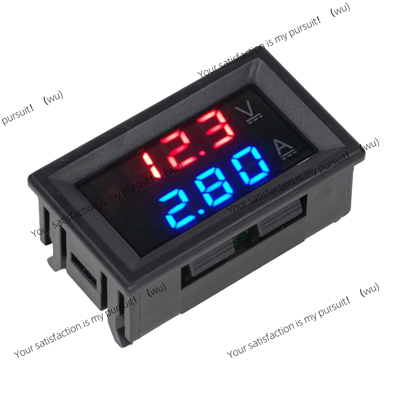 Digital Voltmeter Light Emitting Diode Red and Blue Dual Display, DC0 to 100v Digital Voltmeter
