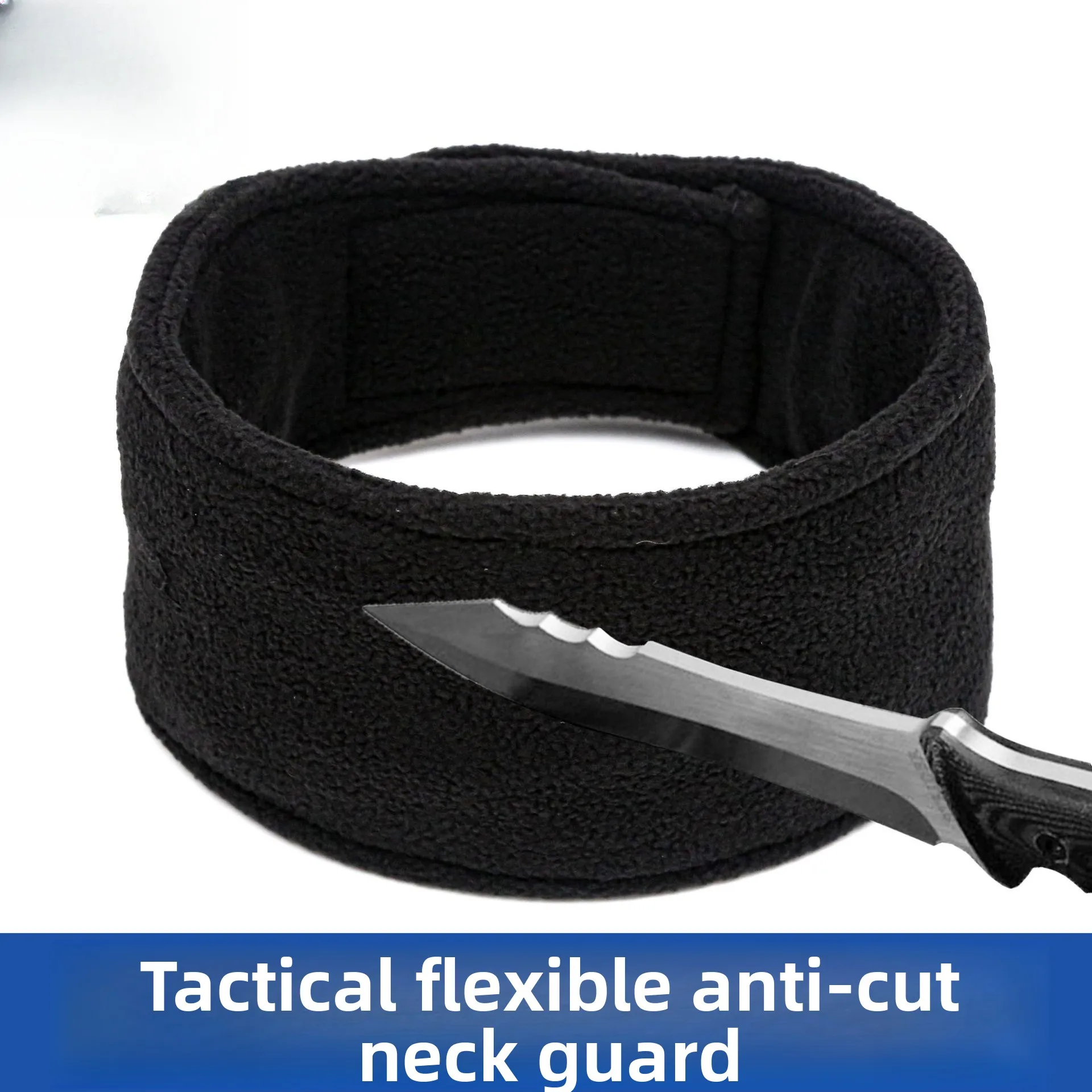 وشاح مرن مضاد للقطع في الهواء الطلق، معدات واقية مضادة للسكين ومضادة للقطع ومضادة للخدش لحماية سلامة الرقبة