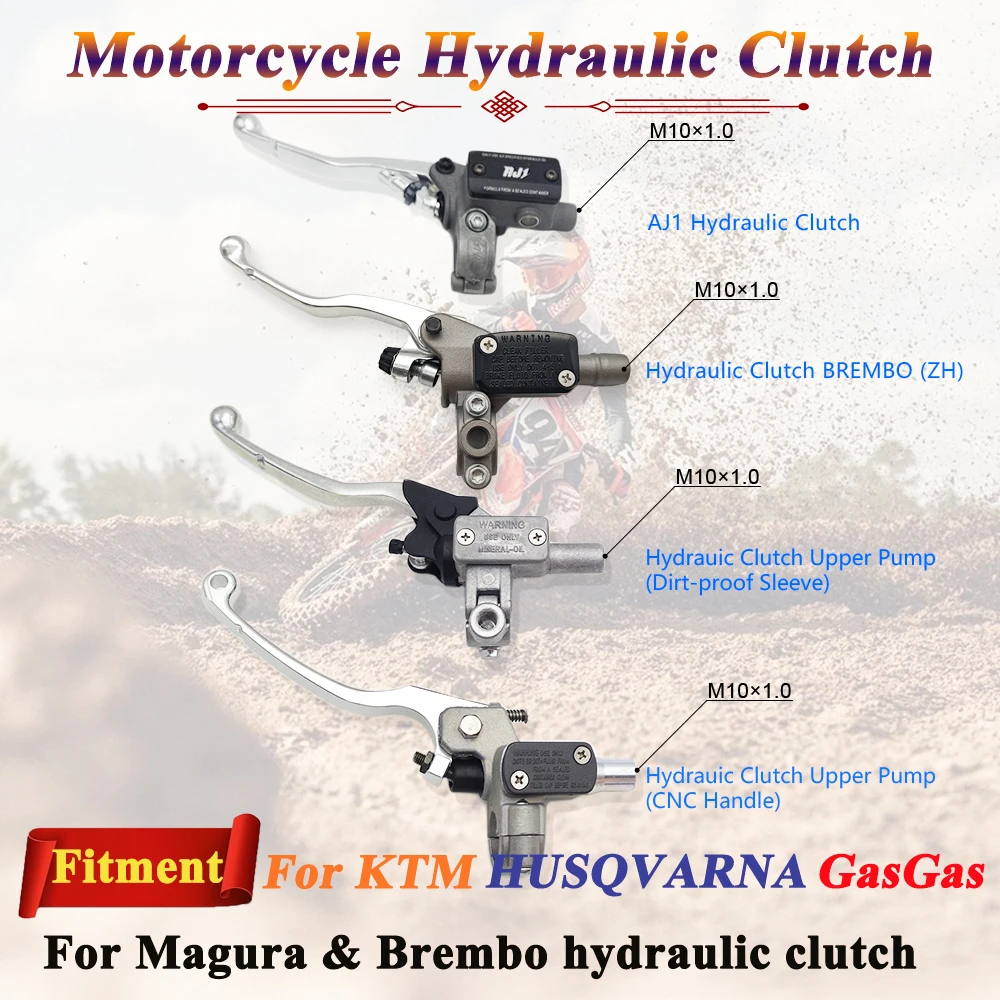 OTOM Motocycle Hydraulic Clutch Master Cylinder For KTM HUSQVARNA GASGAS Magura Brembo Clutch Repair Upper Pump Handle Lever