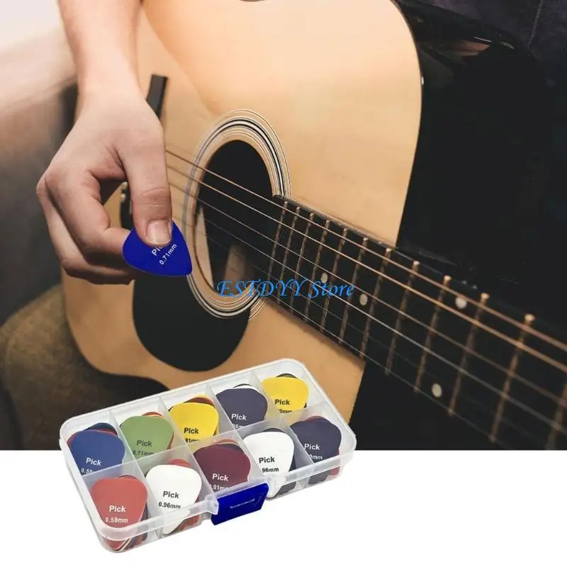 

G6DE Guitar Picks Thumb Pick Electric Guitar Parts, 30Pcs Ukulele Picks Guitar Picks
