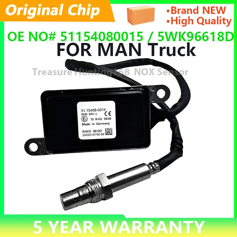 51154080015 5WK96618D 5WK96618B High Quality Chip For NGK Probe 51154080009 24V NOX Oxygen Sensor For M-an TGM TGS TGX Truck
