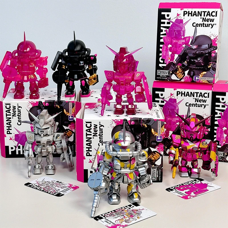 

В наличии: Коллекционная аниме-фигурка PHANTACI QMSVmini Gaoda Blind Box Zaku II, версия Vintage Phantom Safari, модель-конструктор